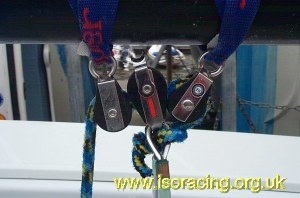 Alternative method of mainsheet tying pic 2 of 3